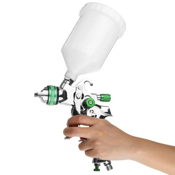 Professional HVLP Gravity Feed Air Spray Gun Kit with 600ML Capacity and Multiple Nozzle Sizes for Car Repair