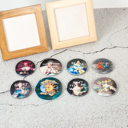 2023 Agate Crystal Photo Frame - Home Decor Gift Crystal Painting