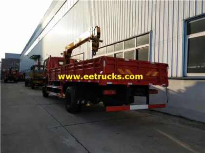Dongfeng 210HP 9ton Crane Trucks