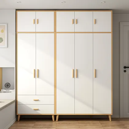 Solid Wood Bedroom Furniture: Wardrobe Cabinets and Designs