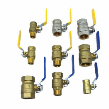 Kugelhahn aus verzinktem Messing