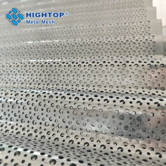 3Mm Powder Coated Architectural Decorative Holes: Corrugated Perforated Metal for Car Park Facade Design