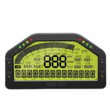 Sincotech 6.5 '' Kit de jauge de tirage de course 9-en-1 étanche Sincotech 6.5 ''