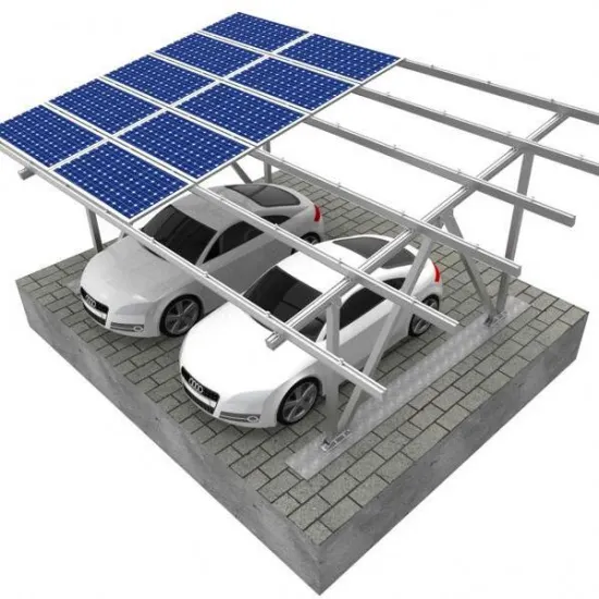 10KW Lightweight Aluminum Solar Carport Systems for Car Parking
