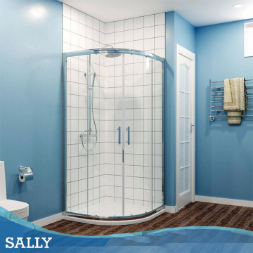 SALLY Quadrant Self-clean Coated Shower Sliding Enclosure