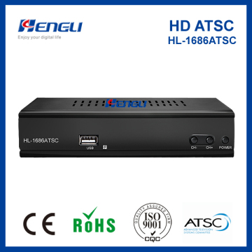 2016 Nice quality ATSC digital tv decoder for canada mexico