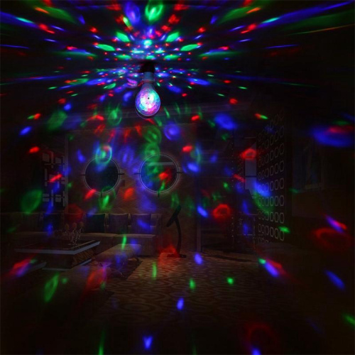 6w Flashing Lighting Disco Bulb