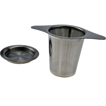 304 Stainless Steel Tea Strainer Infuser with Double Ears
