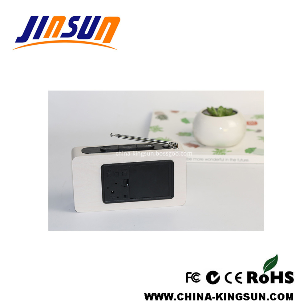 Fm Radio With Led Clock 2