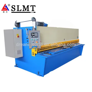 China cutting 6mm thickness sheet metal shearing machine for sale , sheet metal cutting machine