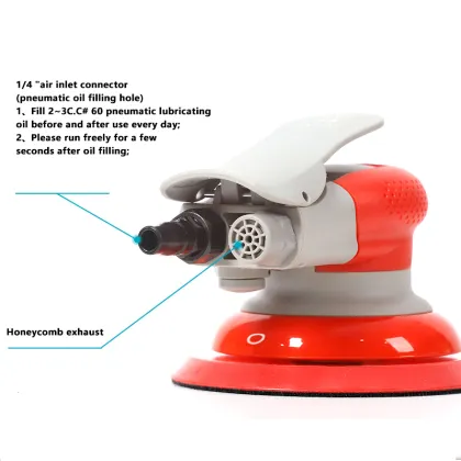Pneumatic Sandpaper Sander for Stone
