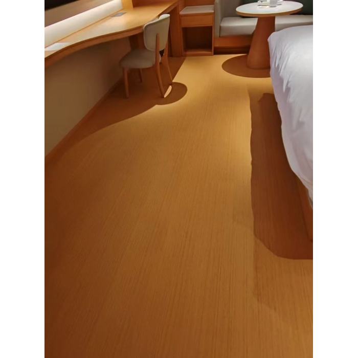 แผ่นผนัง SPC ทนไฟ การหุ้มบำรุงรักษาต่ำ