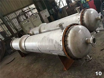 Échangeur de chaleur de coquilles et de tubes industriels 316L