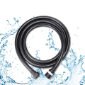 Najwyższej jakości czarny wąż prysznicowy z tworzywa sztucznego PVC