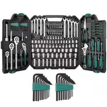 Professional Auto Repair Tool Kit: Comprehensive Set of Hardware Tools and Screwdrivers for General Car Maintenance and Repairs