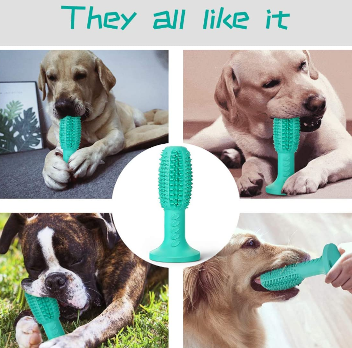 Upgraded Dog Tooth Toys Cleaning Stick