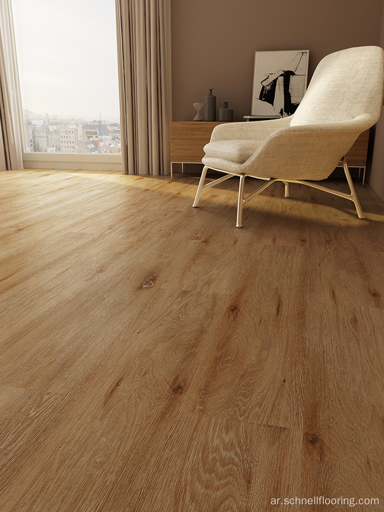 سمك 5 مم انقر فوق LVT Vinyl Flooring