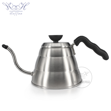 Vertido de acero inoxidable sobre la cafetera 1L