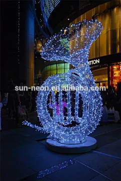 Outdoor Festival 3d Led Motif Light Decoration For Building Wall Decoration Wchristmas Motif Lights For Wall Decoration