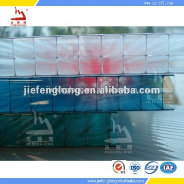10mm polycarbonate hollow sheet flexible roofing material polycarbonate tripple wall sheet