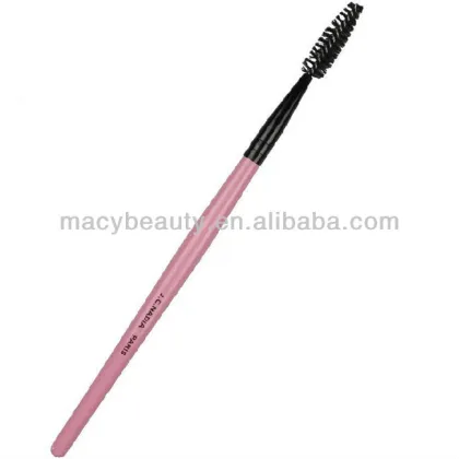 Long handle pink color eyeliner brush