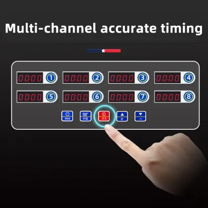 Best 6 Channel Digital Kitchen Timers for Restaurants - Stainless Steel Cooking Timers for Sale