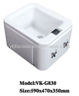 Ceramic Hydromassage Bathtub VK-G830
