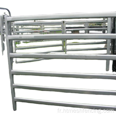 Panneau de jardin de bétail galvanisé 70 mmx40 mm rail ovale