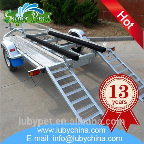 Multifunctional Alko Torsion Axle Boat Trailer For Fishing Industry