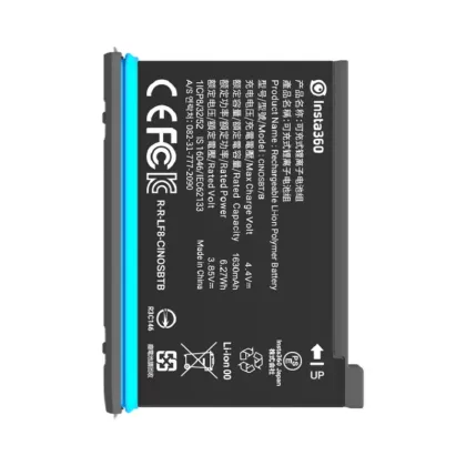 Insta360 ONE X2 Battery: 1420mAh Quick-Charge Replacement for Action Camera Accessory
