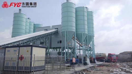 Large Scale portable concrete batch plants for sale