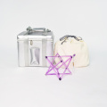 Portable Healing Transparent Crystal Mekaba Bag