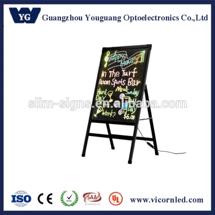 Professional Supplier RGB LED Writing board with Acrylic Board