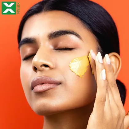 Organic Turmeric Clay Mask for Skin Brightening, Acne & Blackhead Removal