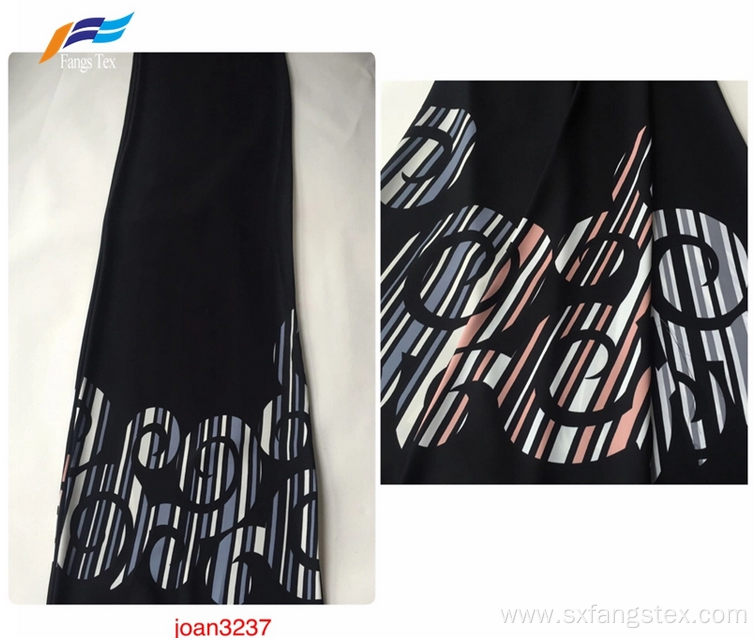 Cheap 100% Polyester Bangladesh Nida Printed Abaya Fabric