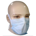 3 ply face mask with blue medical