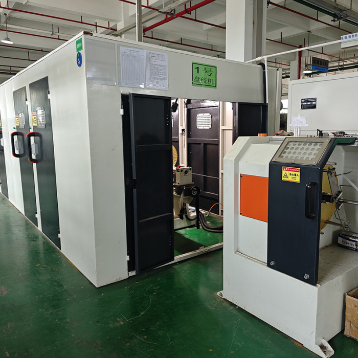 Máquina de varilla tipo disco para núcleos de cable grandes