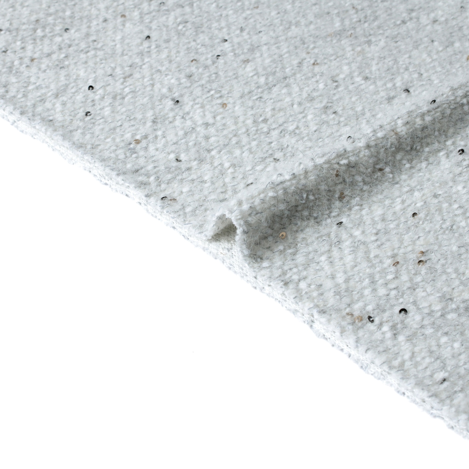 Sequin Boucle Fabric