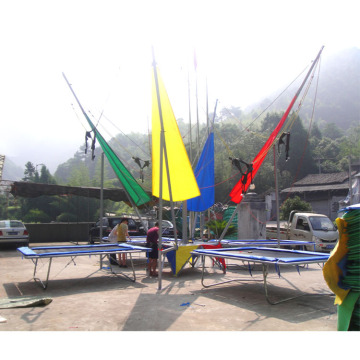 Hot Sale Outdoor Bungee Trampoline Carnival Ride for Kids and Adults