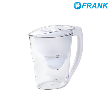 Pure White Transparent Flip Lid Timer Household Water