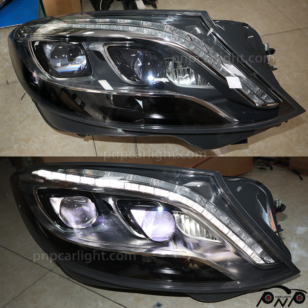 2007 Mercedes S550 Headlights