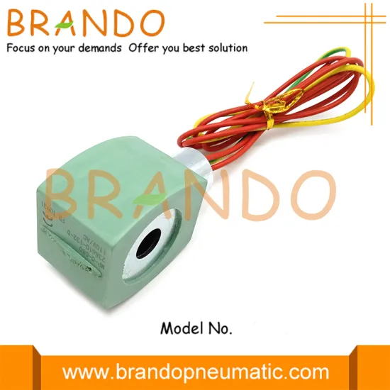 MP-C-080 238210-032-D 14mm Hole Red Hat Solenoid Coil