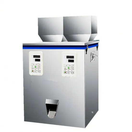 Double Heads Semi-Automatic Granule/Rice/Coffee Weighing and Filling Machine (2-200g)