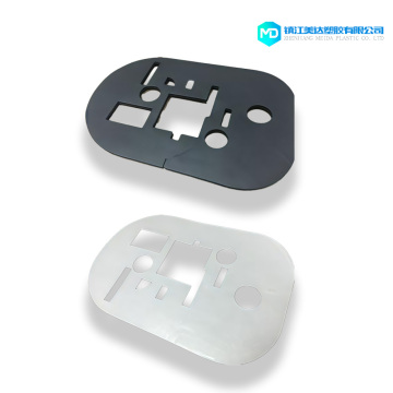Elastic foamed rubber block automated mechanical