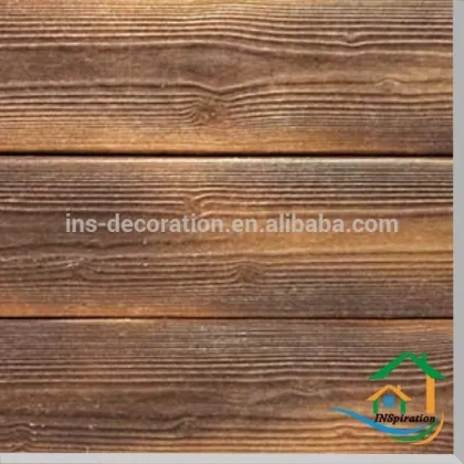 Wood wall wallcovering concrete