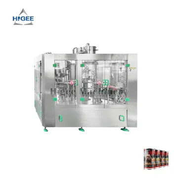 Cat Food Can Filling and Sealing Machine with Labeling