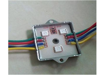 Square 0.24 - 0.72w Rgb 5050 Smd Led Modules With 1200 - 3500 Mcd Luminous Flux