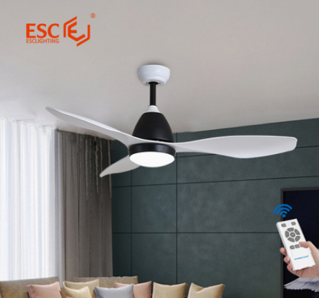 "Efficiency Meets Elegance: The ESC Lighting 48-Inch Chandelier DC Ceiling Fan"