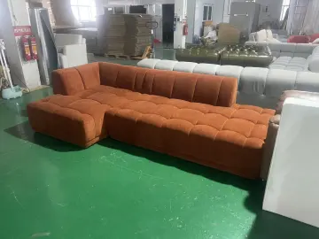 Minimalist modular furniture Couch tufted living room sofa
