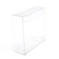 Caixa de lembrancinhas de plástico transparente dobrável aceate transparente personalizado
